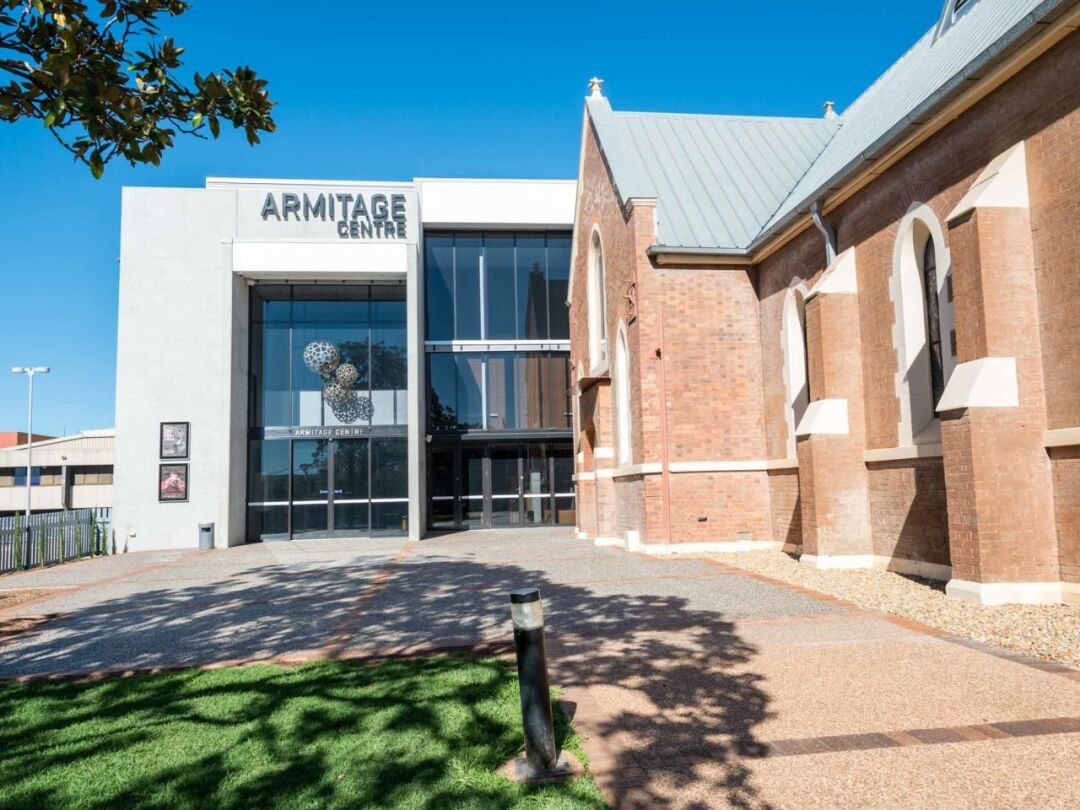 Exterior shot of the Armitage Centre in the daytime